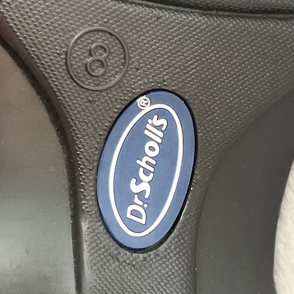 Dr Scholl's Megan Double Air Pillow Slip On Comfort Mule  Clog Leather Size 8 - Picture 12 of 15